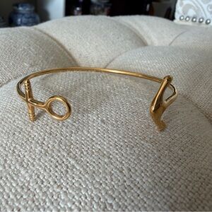 Lemon & Line Elegant Gold Women's Nautical Bangle Bracelet